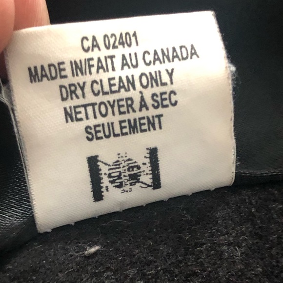 Winter Dress Coat. Black. Size 10 - Picture 5 of 6